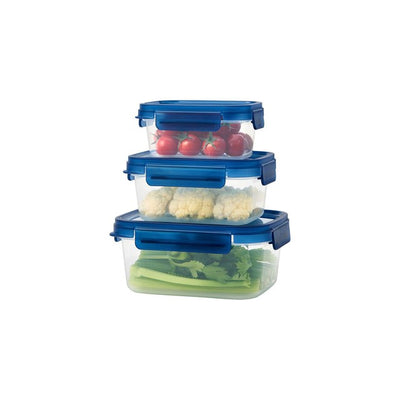 M&S LocknLock NestnLock مجموعة حاويات طعام زرقاء 3 قطع - اشترِ عبر الإنترنت من McGrocer