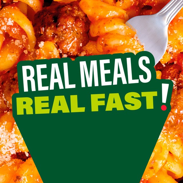Dolmio Meatballs Fusilli microwave pasta meal 250g - British product