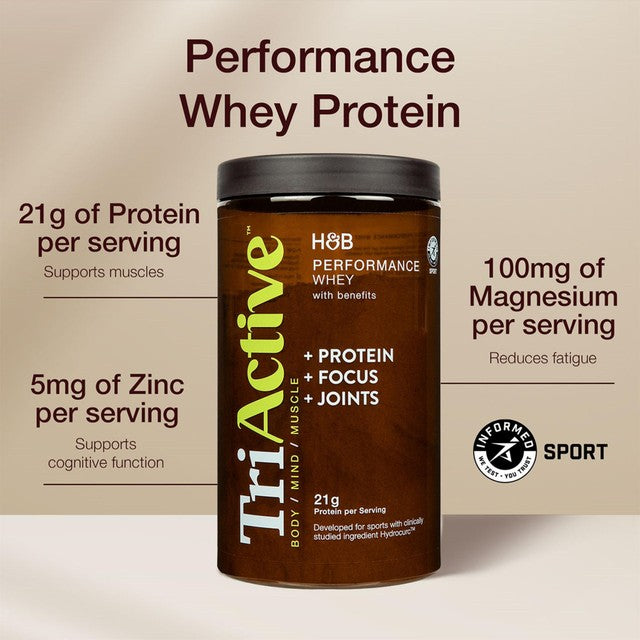 Holland & Barrett whey protein powder blackcurrant 450g (British brand)