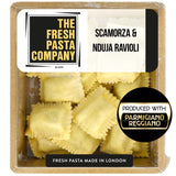 The Fresh Pasta Co. Scamorza & Nduja ravioli 250g (British brand)