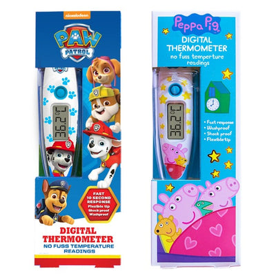 Thermomètre numérique Jellyworks Paw Patrol pour les soins de bébé