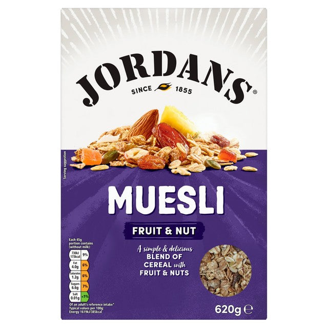 Jordans Fruit & Nut Muesli 620g, UK version