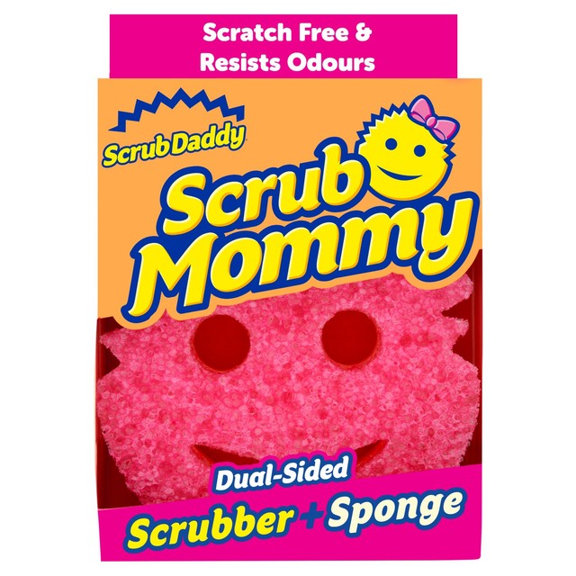 Scrubdaddy Scrub Mommy Pink cleaning sponge (British brand)