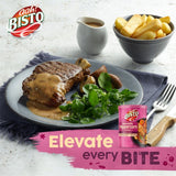 Bisto peppercorn sauce mix tub, imported from the UK