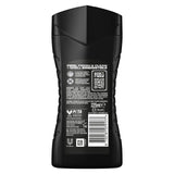 Lynx Black shower gel 225ml, UK version