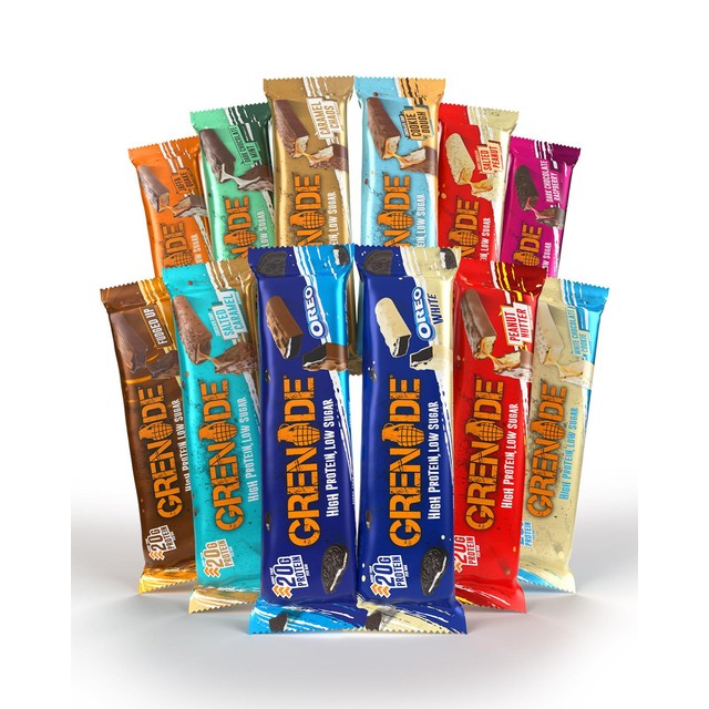 Grenade Caramel Chaos protein bar 60g, UK version
