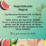 Twinings Superblends Digest Tea with ginger and turmeric (British brand)