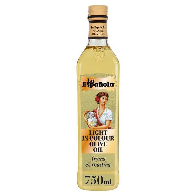 La Espanola light in colour olive oil 750ml, UK version