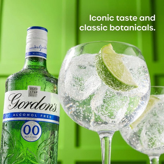 Gordon's 0.0% alcohol-free spirit 70cl, UK version