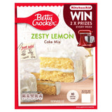 Betty Crocker zesty lemon cake mix 425g - British product