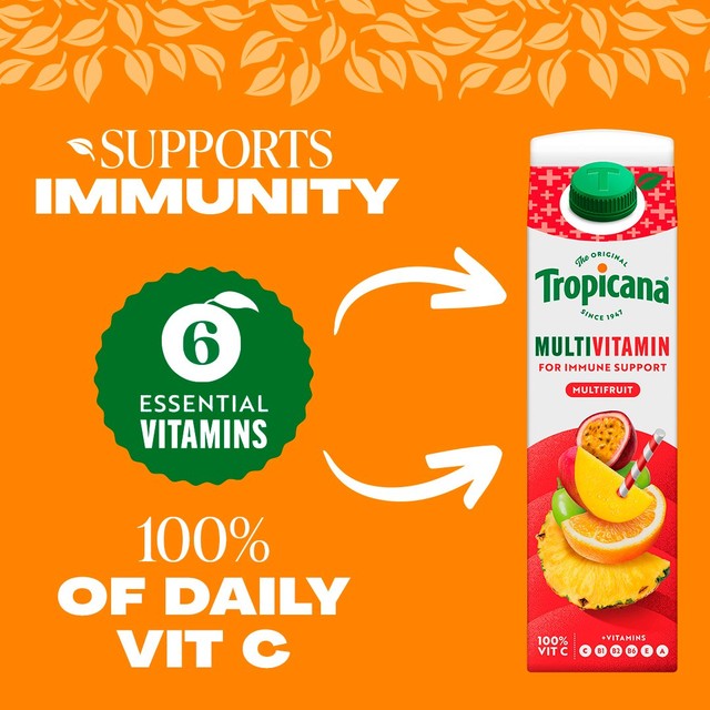 Tropicana Multivitamin Fruit Juice 850ml (British brand)