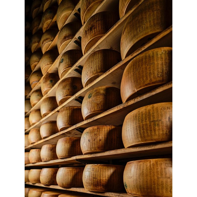 M&S Parmigiano Reggiano cheese 200g, imported from the UK