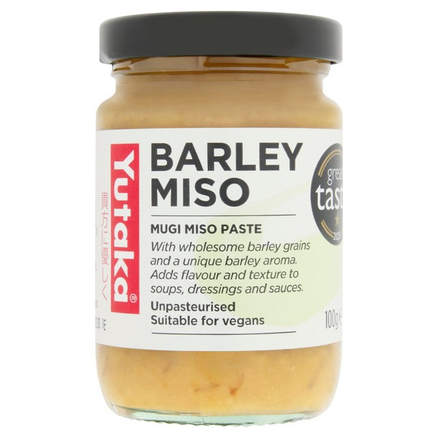 Yutaka barley miso paste 100g jar (British brand)