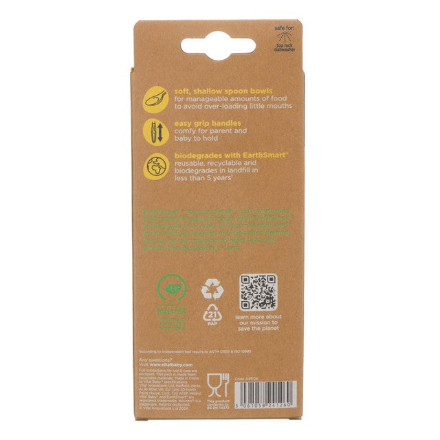 Vital Baby weaning spoons natural 5pk (British brand)