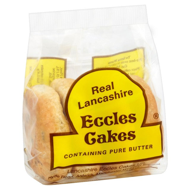 Lancashire Eccles Cakes 4 pack, UK version