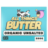 All Things Butter Organic Unsalted Butter 200g - British product