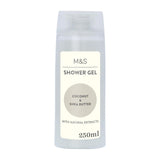 M&S shower gel coconut & shea butter 250ml, imported from the UK