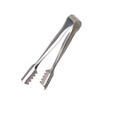 BarCraft stainless steel ice serving tongs - British product