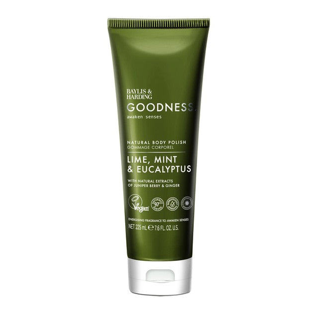 Baylis & Harding body polish Lime Mint Eucalyptus, imported from the UK
