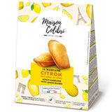 Maison Colibri lemon-filled madeleine 175g, imported from the UK