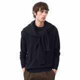 M&S men's cashmere jumper in navy, size M, imported from the UK