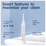 Oral-B iO4 White electric toothbrush, imported from the UK
