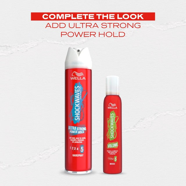 Shockwaves Volume hair mousse 200ml (British brand)