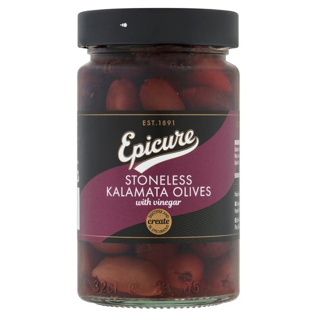 Epicure Kalamata Olives 295g - British product