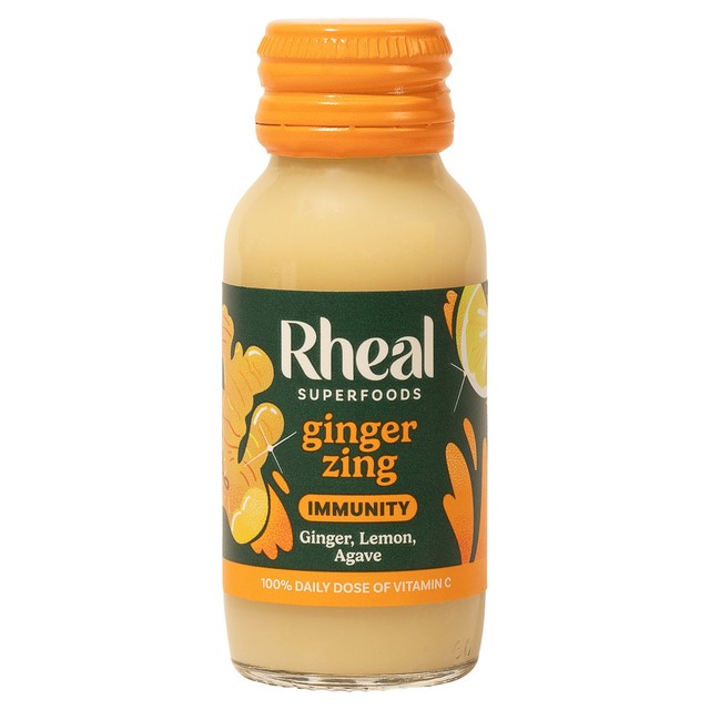 Rheal Ginger Zing immunity shot 60ml, imported from the UK