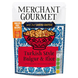 Merchant Gourmet Turkish-style bulgur and rice mix (British brand)