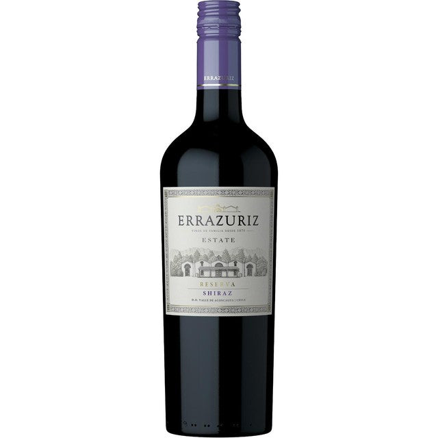 Errazuriz Reserva Shiraz red wine 75cl - British product