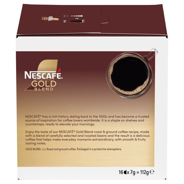 Nescafe Dolce Gusto Grande Gold Blend 16 coffee pods - British product