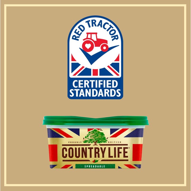 Country Life spreadable butter blend 750g, UK version