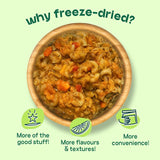 More Toddler Meals Five Veg Macaroni toddler meal 150g, imported from the UK