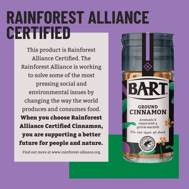 Bart ground cinnamon spice 39g - British product