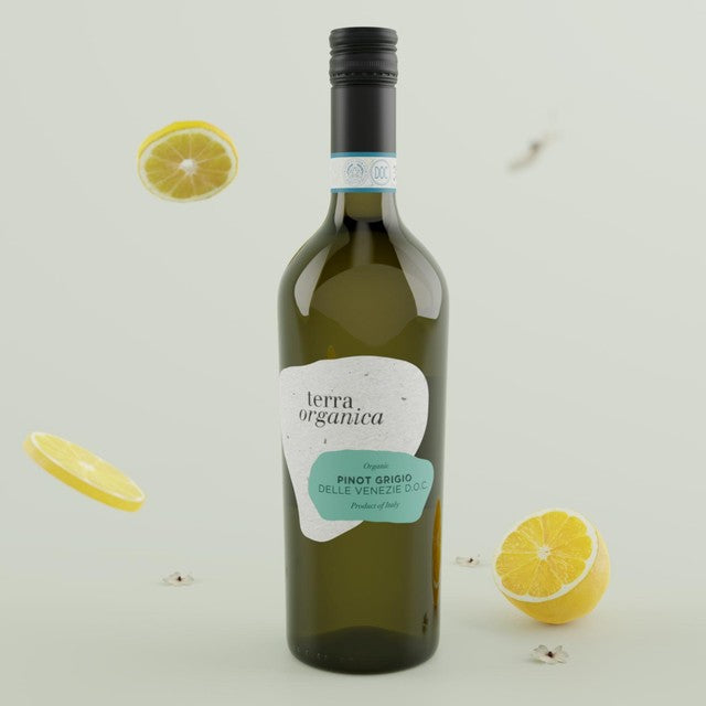 Terra Organica Pinot Grigio wine 75cl (British brand)