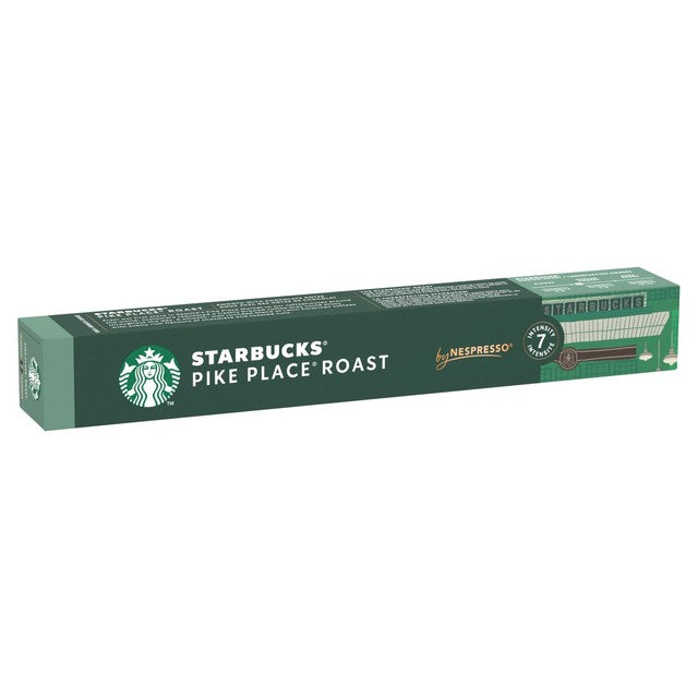 Starbucks Pike Place Lungo coffee capsules 10 count (British brand)