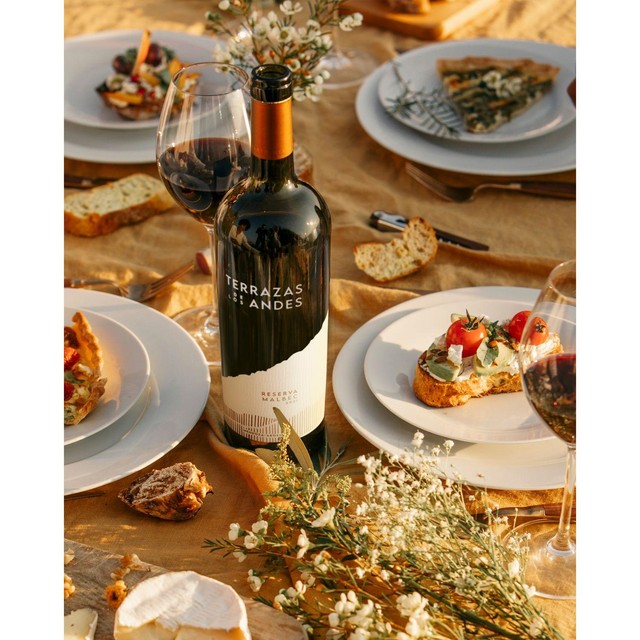 Terrazas de los Andes Organic Malbec red wine 75cl (British brand)