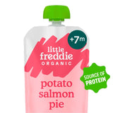 Little Freddie organic salmon baby food pouch 120g (British brand)