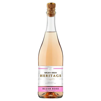 M&S Mighty Brew Heritage Blush Rose Organic Kombucha 750ml- Buy online at McGrocer