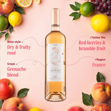 Virgin Wines Cuvee de L'Aubade Provence rosé wine 75cl - British product