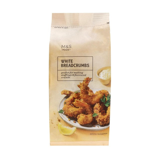 M&S White Breadcrumbs Dried 250g, imported from the UK