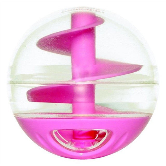 Catit Treat Ball Pink interactive cat toy - British product