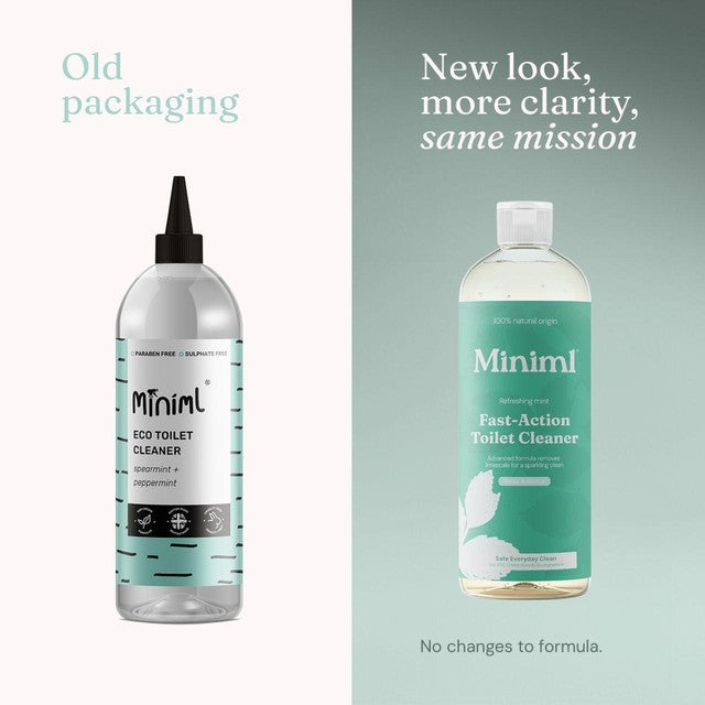 Miniml Toilet Cleaner Spearmint And Peppermint, UK version