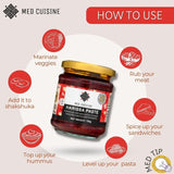 Med Cuisine harissa paste 190g, imported from the UK