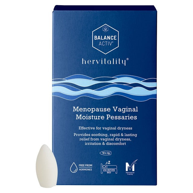 Balance Activ HerVitality vaginal moisture pessaries, UK version