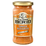 Filippo Berio Tomato & Ricotta pesto 190g - British product