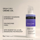 John Frieda Frizz Ease Dream Curls Curl Defining Oil bottle, UK version
