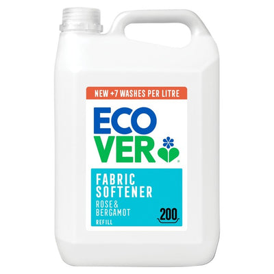 M&S Ecover Concentrated Fabric Softener Rose & Bergamot 200 Washes- Buy online at McGrocer