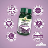 Natures Aid Microbiotic Complex Probiotic Capsules 60, imported from the UK